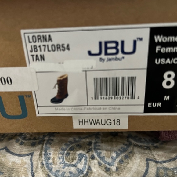 Womens lined lace up boots - Picture 2 of 4